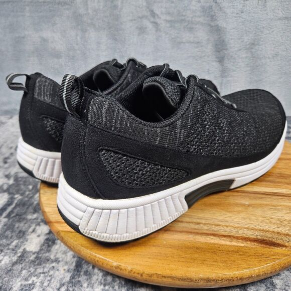 Orthofeet Lava 619 Knit Diabetic Orthopedic Shoes Black Mens US Size 13 2E Wide main image 5